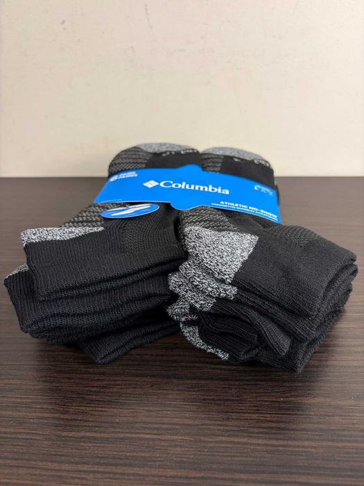Skarpety Columbia Athletics No-Show Shocks - 6pack - czarne
