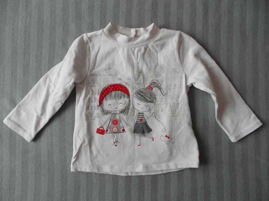 Chicco (Artsana) bluza z długim rękawem 80 NOWA!