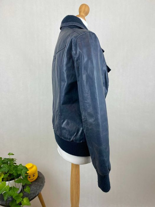 kurtka skórzana damska real leather pinterest vintage big collar