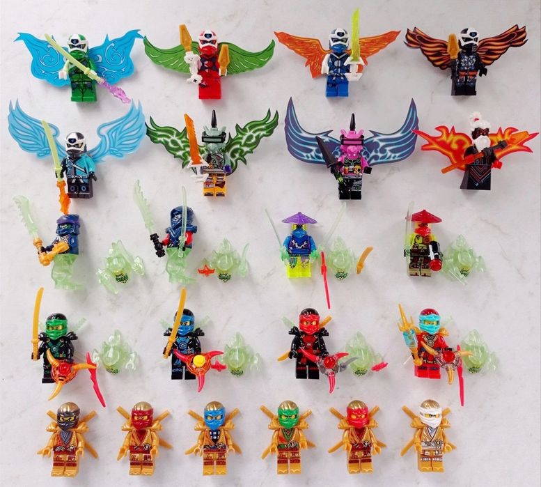 Фігурки лего ніндзяго б/у + нові