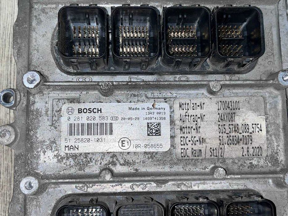 Блок керування двигуном ECU (ЕБУ) Bosch EDC17CV42 MAN TGX / TGS Euro 6 (2020 р.)