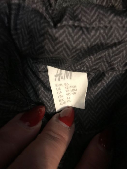 Kurteczka H&M rozm 86. 12-18 m-cy