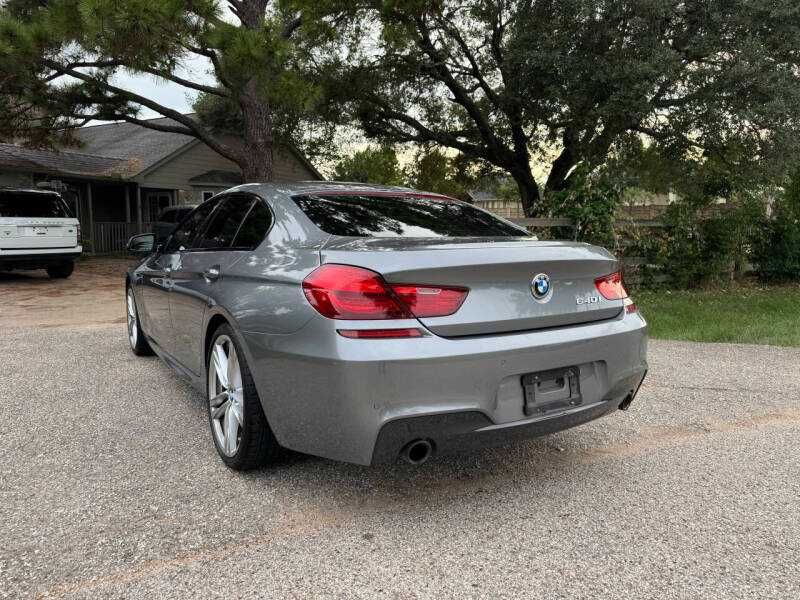 2016 BMW 6 Series 640i Gran Coupe