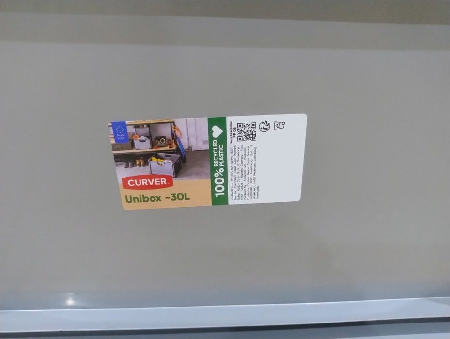 Curver Skrzynka Unibox L, 30 L, szara