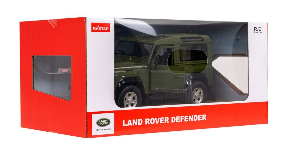 Land Rover Defender Zielony Rastar Model 1:14 Zdalnie Sterowanie Auto