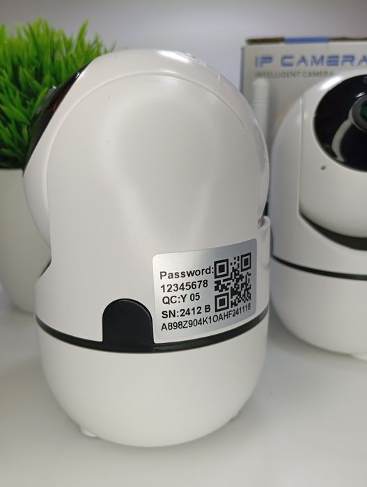 ‼️Поворотна Вайфай камера 3mp нічне бачення і датчик руху Радеоняня‼️