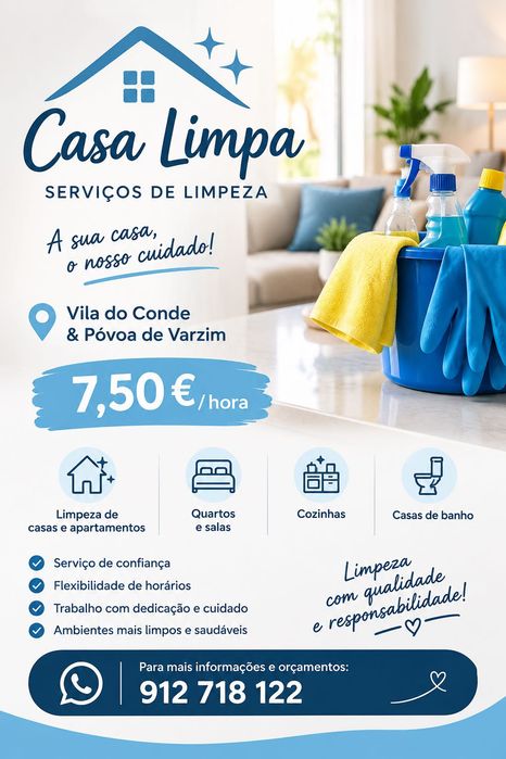 Serviço de limpeza