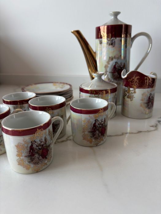Serviço de café japonês Marushin Vintage - 5 pessoas
