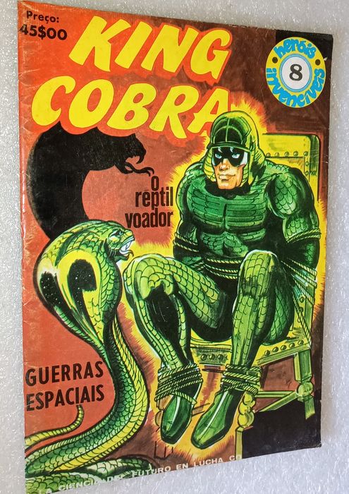 Antiga banda desenhada King Cobra 1981