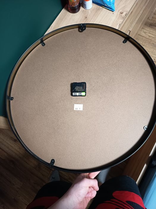 Zegar ścienny  Agata Meble 60 cm cichy mechanizm