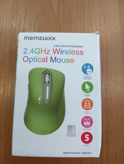 Mysz bezprzewodowa optyczna Memzuoix