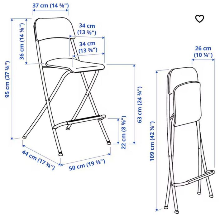 Banco alto ikea rebatível franklin