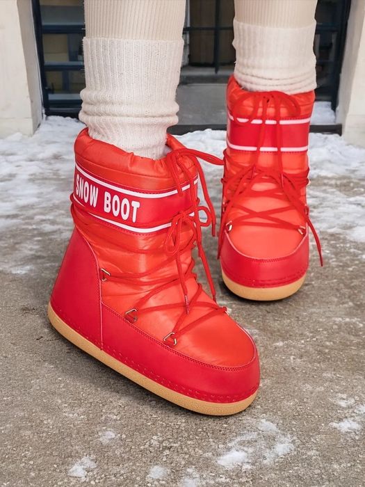 5 KOLORÓW 36 37 38 śniegowce 39 40 jak moon boot krótkie na platformie