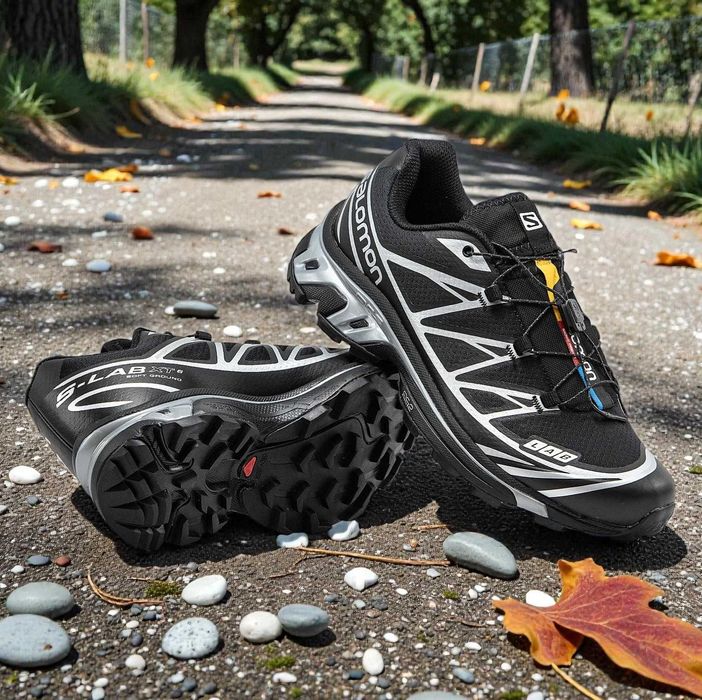 БЕЗ ПЕРЕДОПЛАТИ‼️ Salomon XT-6 Soft Ground LAB Grey Black White Саломо