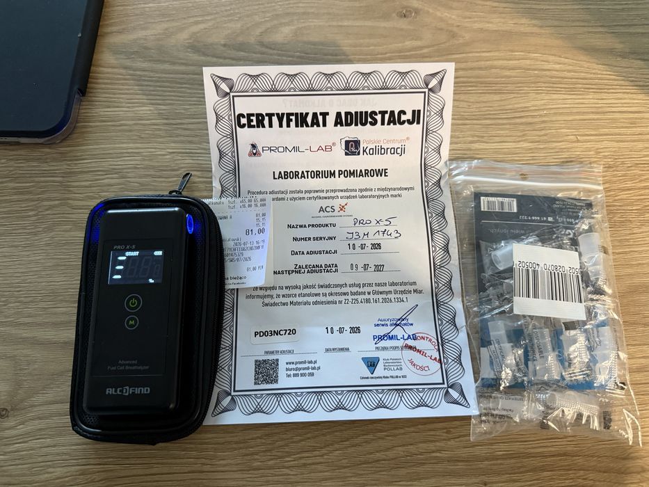 Alkomat AlcoFind PRO-X5