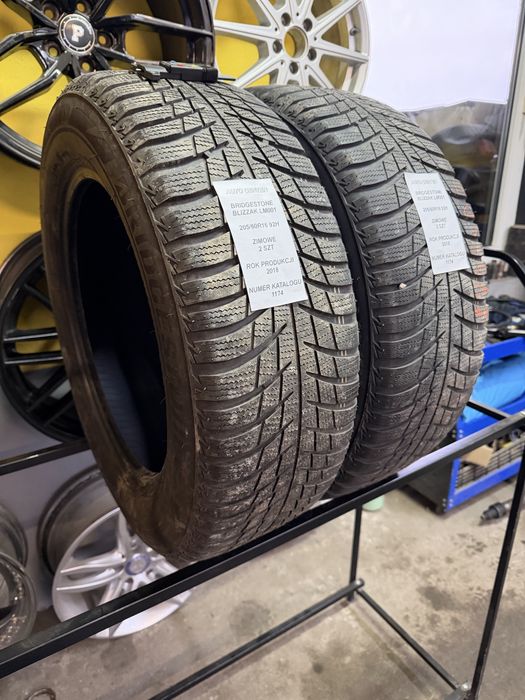 Opony zimowe 205/60R16 92H Bridgestone Blizzak LM001 | 2 sztuki