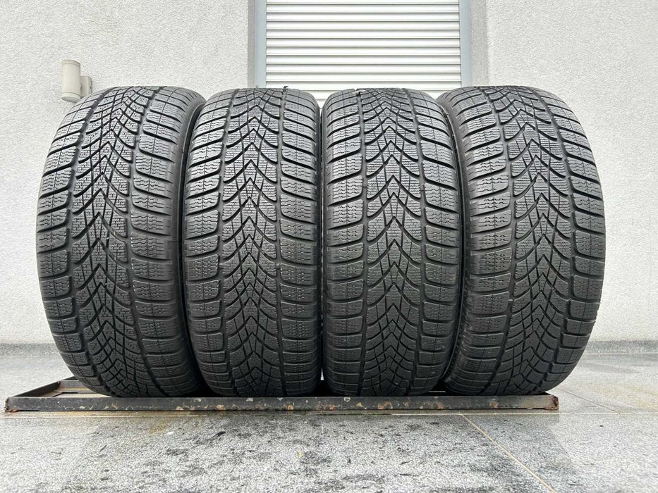 4szt zima 225/55R17 Dunlop 7,2mm 2019r Poleasingowe LZ65 gwarancja