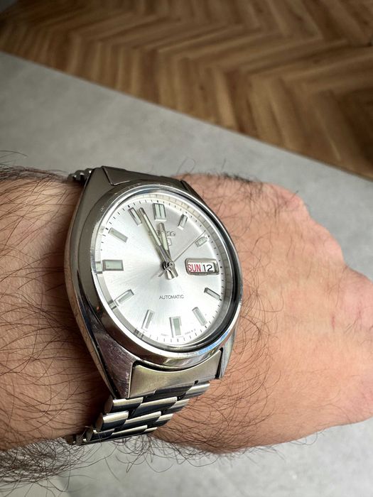 Piękne Seiko 5 7s26 Day Date
