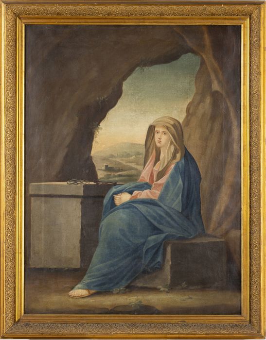 Pintura - Nossa Senhora - Escola Portuguesa - Século XIX