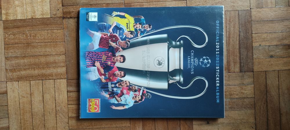 Caderneta Completa Champions 11/12