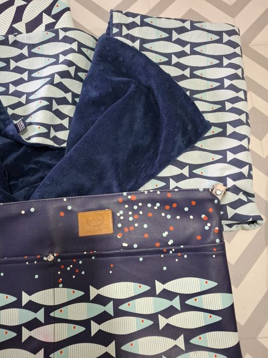 La Millou zestaw śledzik rybki z akcesoriamy organizer wkladla lrolik