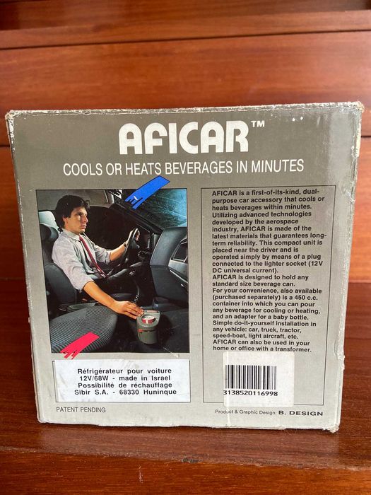 Aquecedor/Refrigerador de bebidas para carro