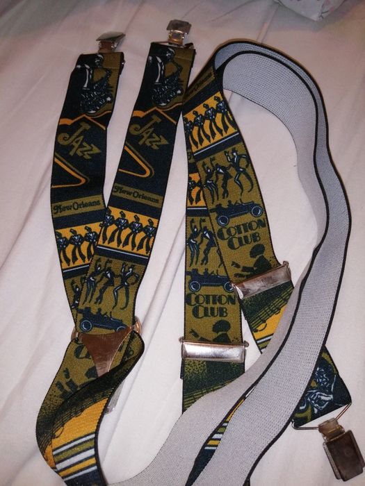Stylowe szelki sax jazz New orleans