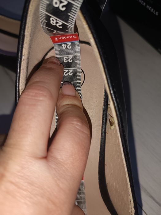 Czółenka/szpilki czarne rozmiar 38