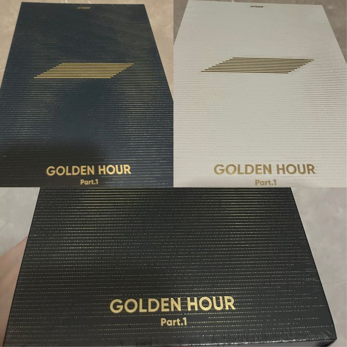 Офіційний альбом Ateez - Golden hour P.1 kpop album