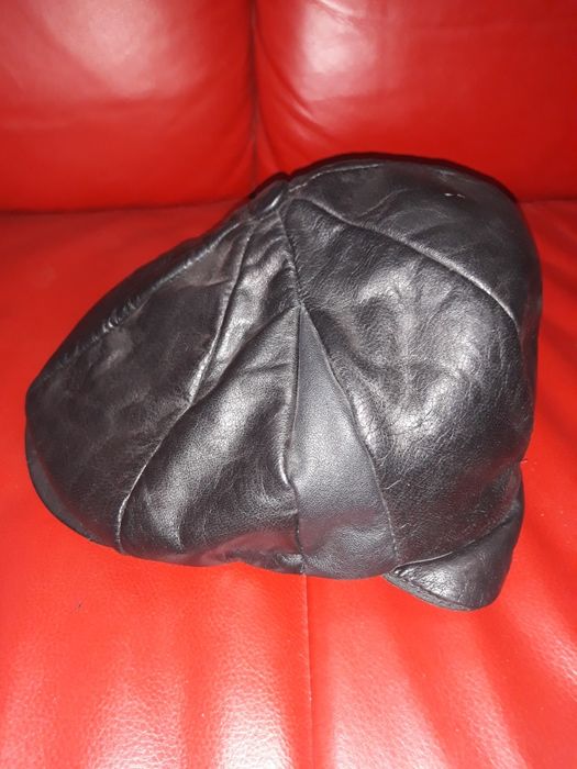 Кожаная мужская крепка