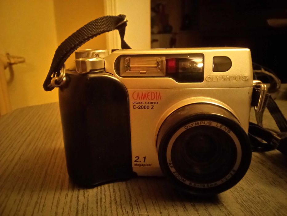 Dwa Aparaty Olympus i Braun