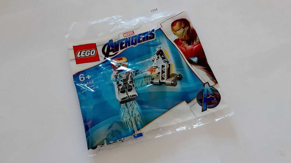 Lego Marvel Avengers 30452 Iron Man and Dum-E polybag selado
