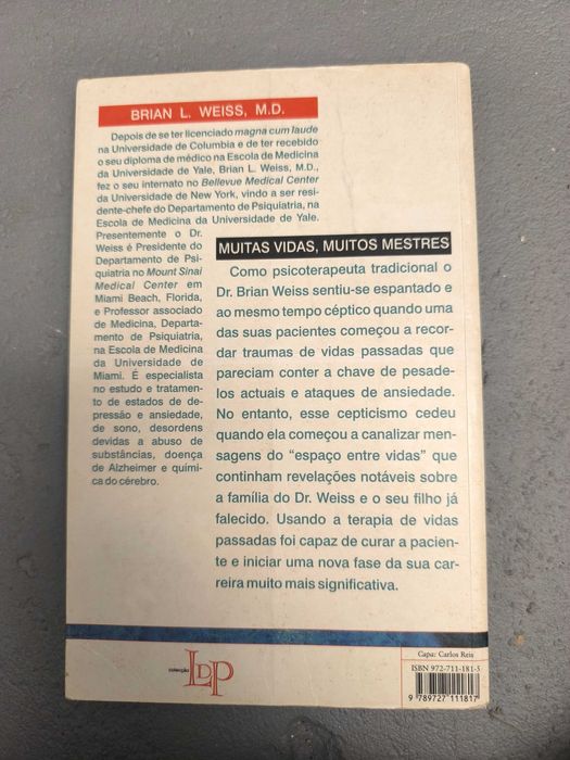 Muitas Vidas, Muitos Mestres — Brian L. Weiss, M.D. (Pergaminho)