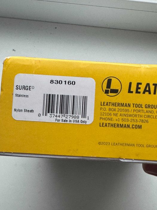 Leatherman Surge EDC мультитул