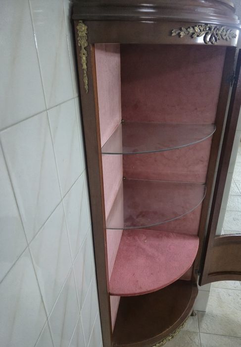 Móvel Vitrine de Canto - Cristaleira Excelente Preço