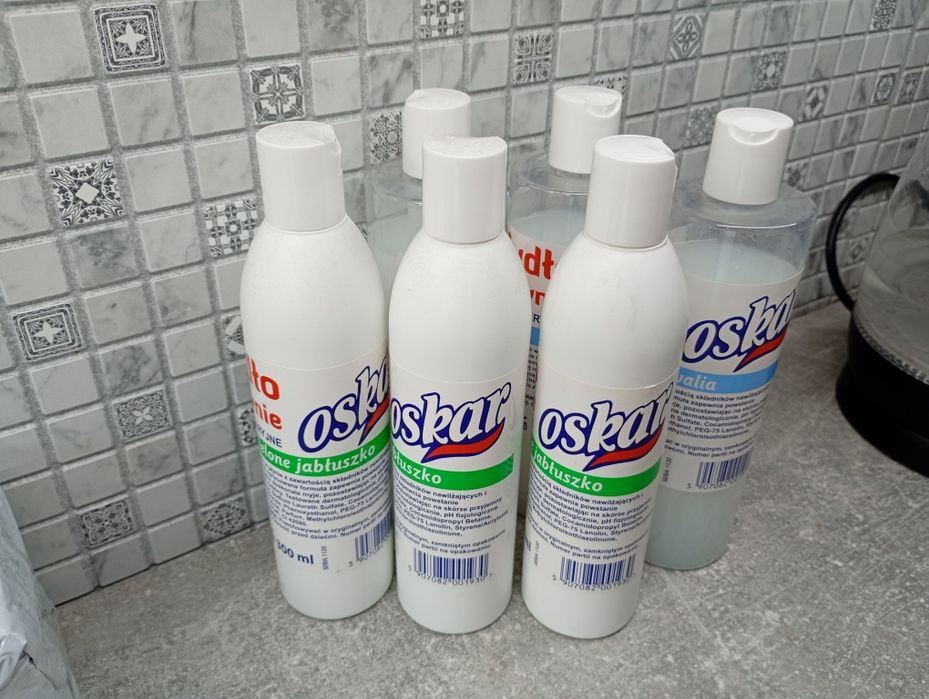 Mydło w płynie zestaw 6x