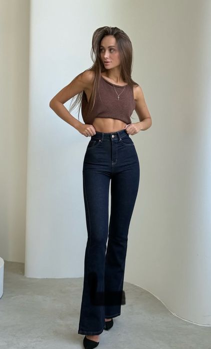 Стильні Джинси Кльош / Джинсы Клеш