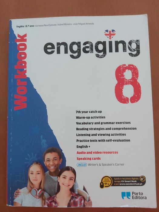 Cadernos de atividades do 8º ano (GEO/MAT/ESP/FQ/PT/ING)