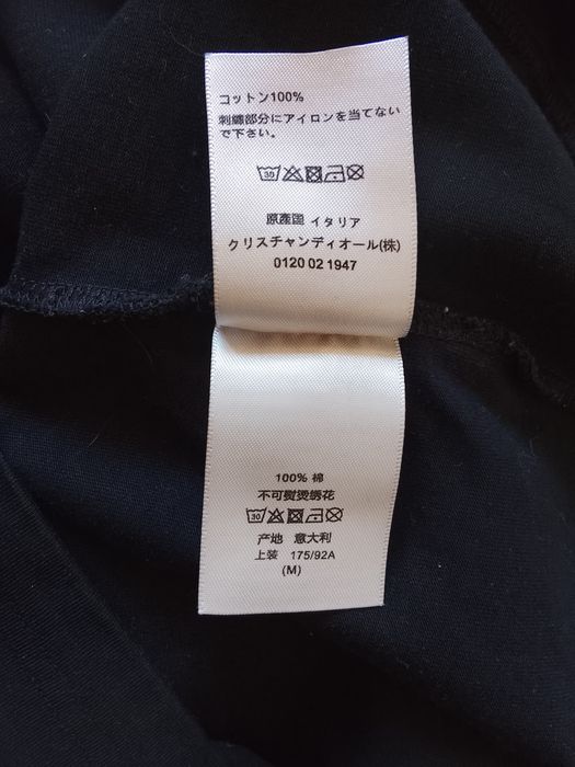 Dior Floral Embroidery T-Shirt