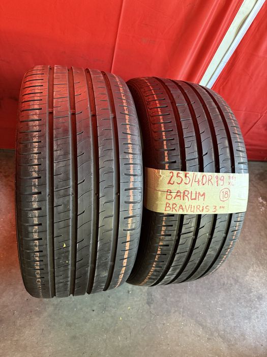 Pneus 255/40/19 Barum Impecaveis