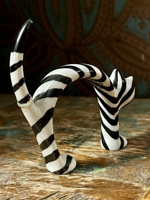 Figurka „Kotek śmiejący się”  Chodzież nie Ćmielów lata 60