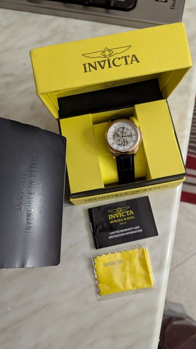 Часы Invicta скелетон, годинник механічний США
