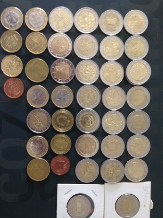moedas euro