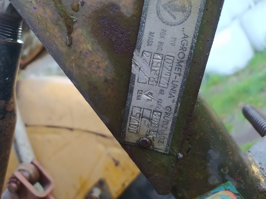 Pług grudziądzki 2 skibowy