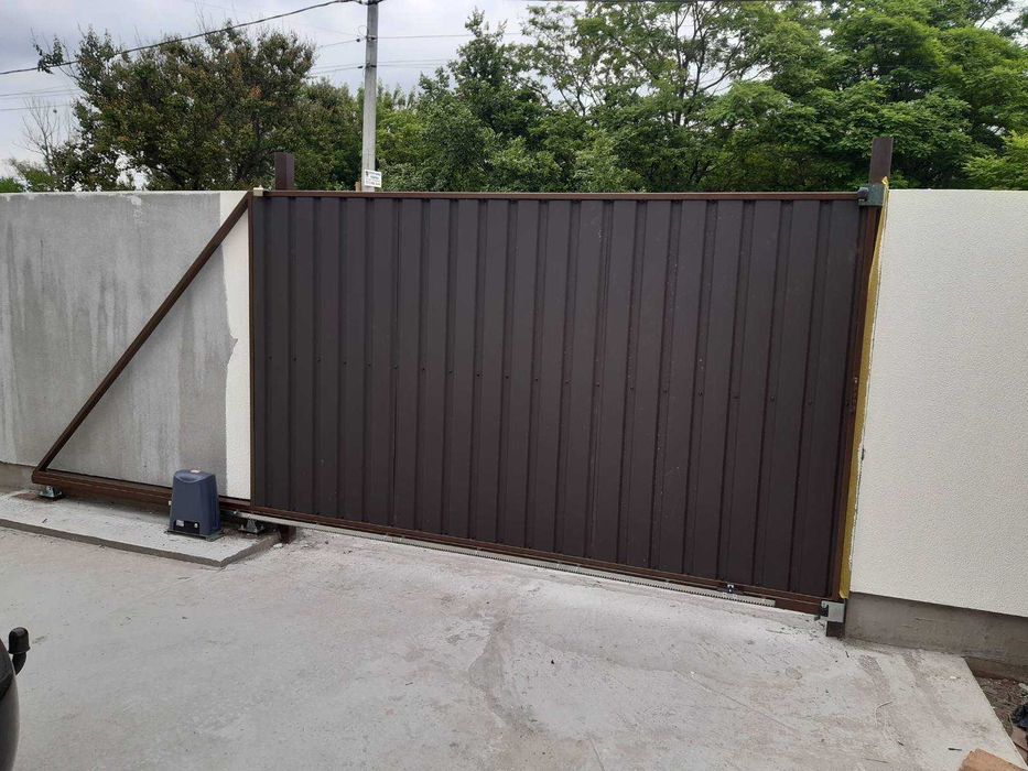 Каркас відкатних воріт 5–6 м | Під автоматикy | Доставка додому