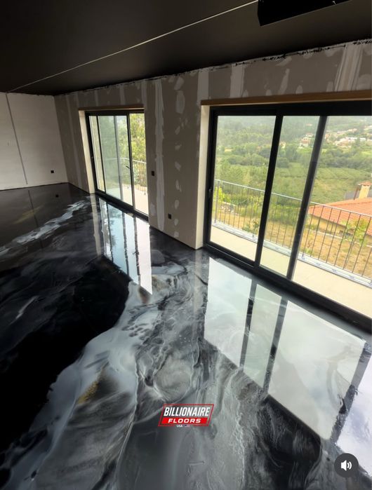 Aplicaçao de pavimentos Epoxi design de luxo 85€ m2  (VER DESCRIÇAO)
