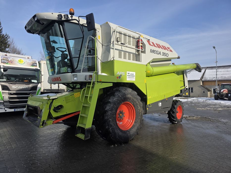 Kombajn zbożowy Claas Mega 350