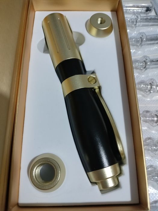 Caneta pressurizada hyaluron pen + cartuchos