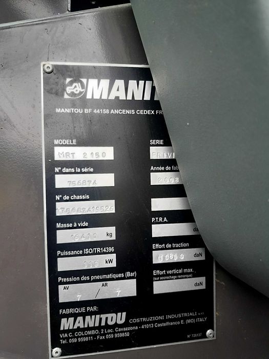 Manitou MRT 2150