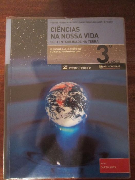 Ciências na Nossa Vida - Sustentabilidade na Terra 3º ciclo - Porto Ed